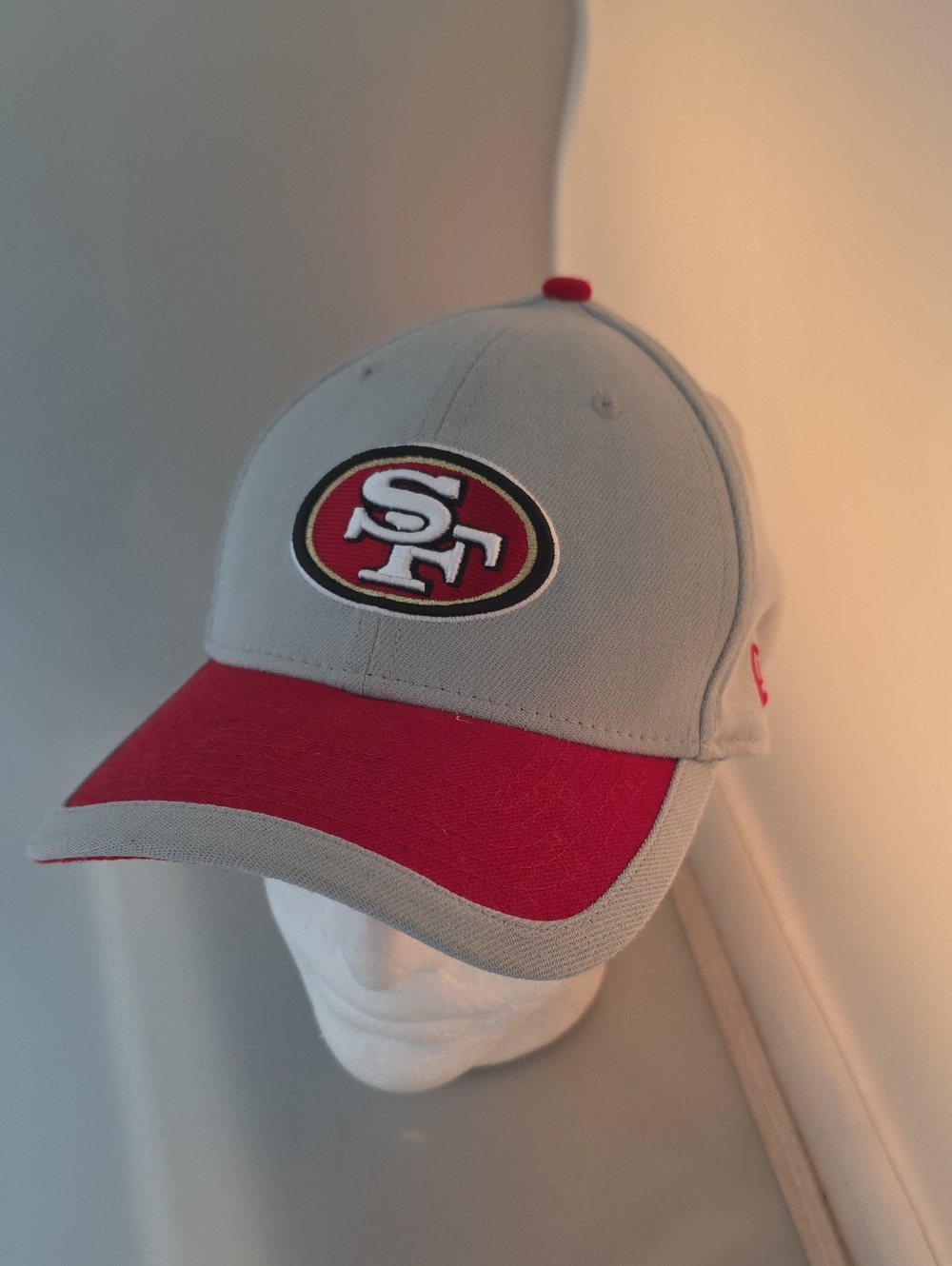 New Era Gray and Red San Francisco Baseball Cap